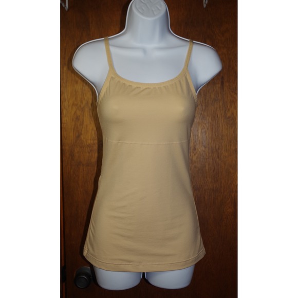 Maidenform Other - Maidenform Tan Nude Shapewear‎ Camisole Adjustable Straps Small P3266 Smoothing